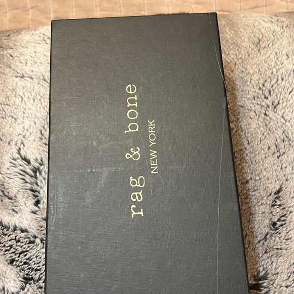 NIB Rag & Bone Elda Sandal in MACAROON Color Size 37. Comes w Box & Dust Bag - Picture 6 of 7